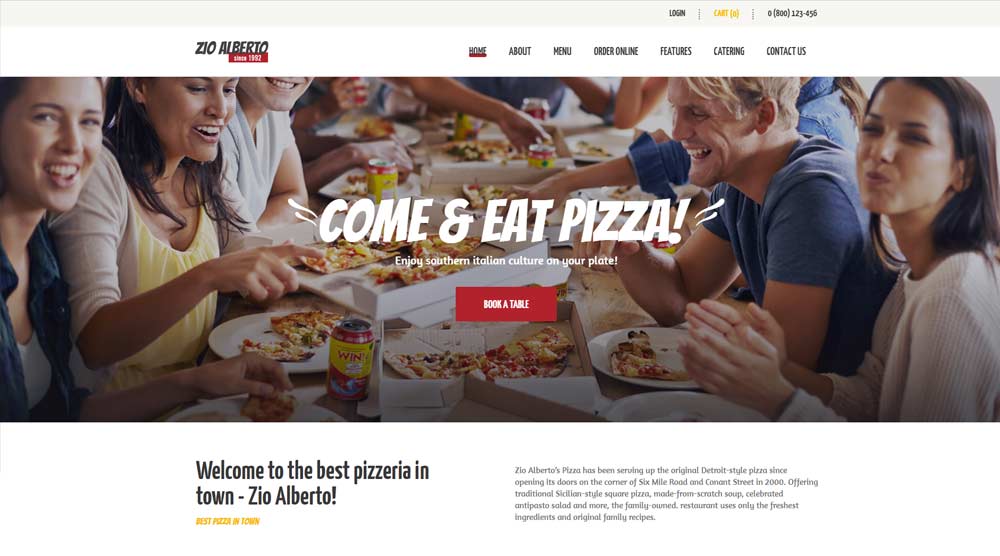 bistro-wordPress-theme