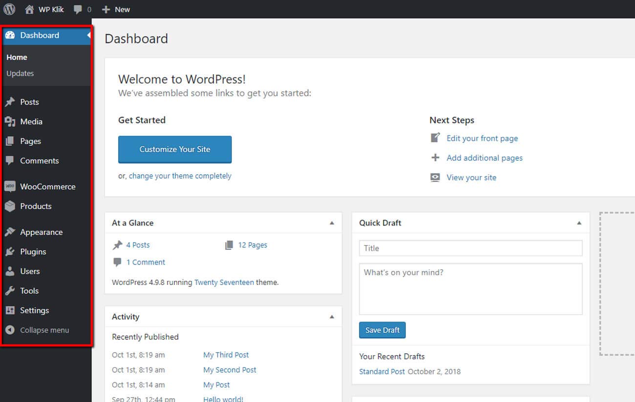 dashboard-login-wordpress