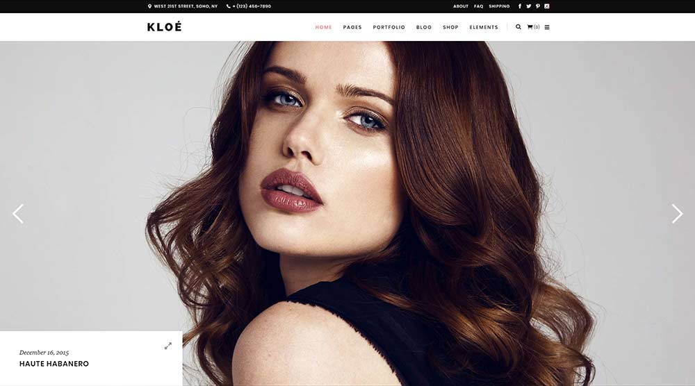 Kloe WordPress Theme