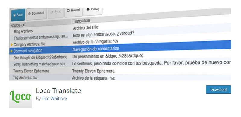 Loco Translate plugin