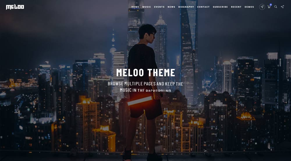 Meloo Website Theme