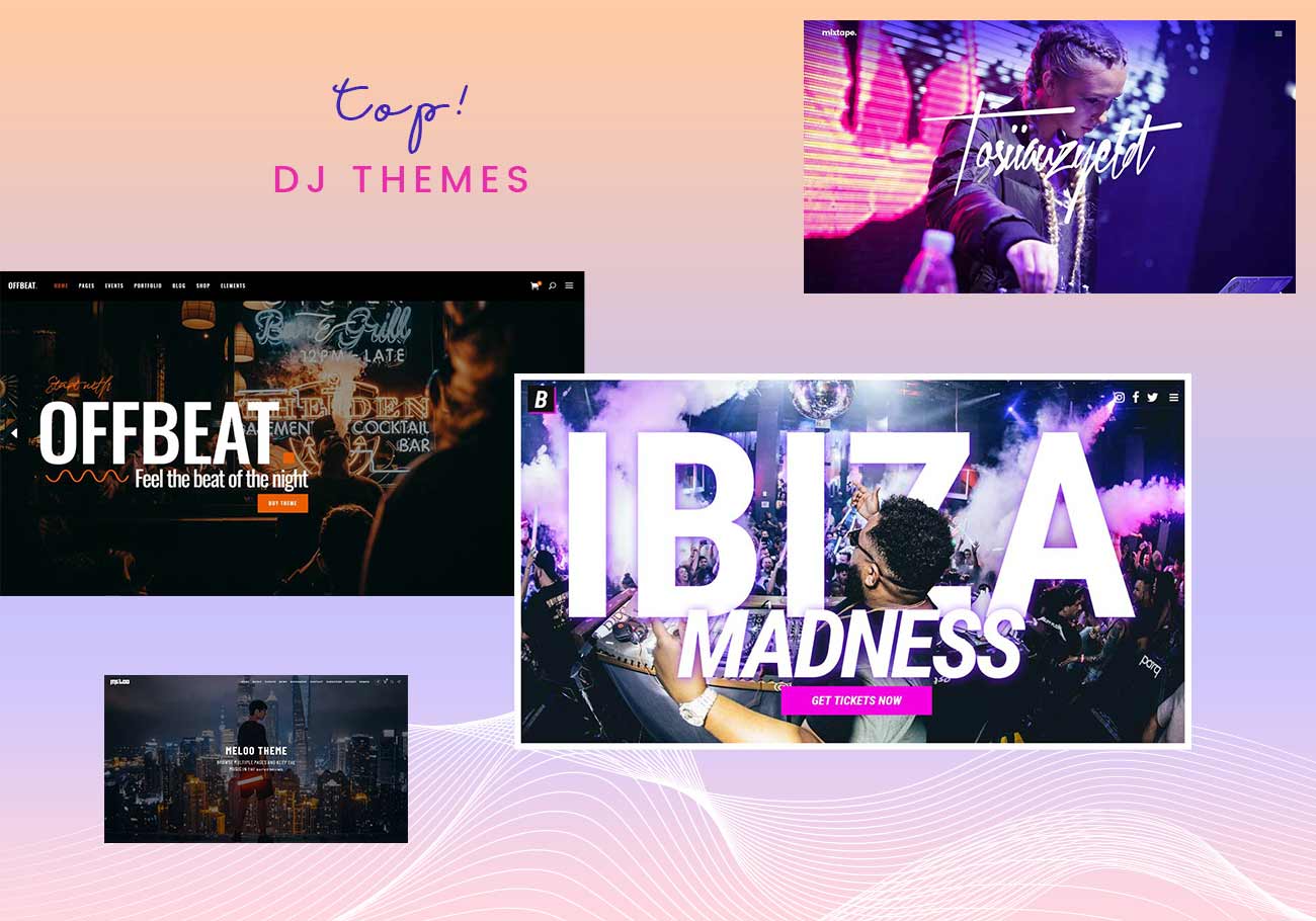 WordPress Themes for DJs and Nightlife