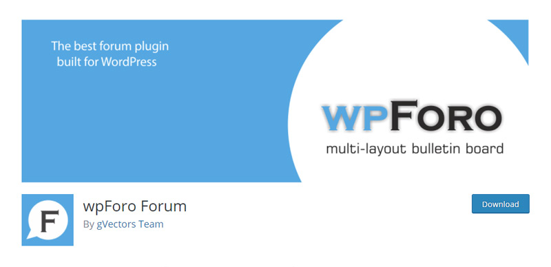 wpForo plugin