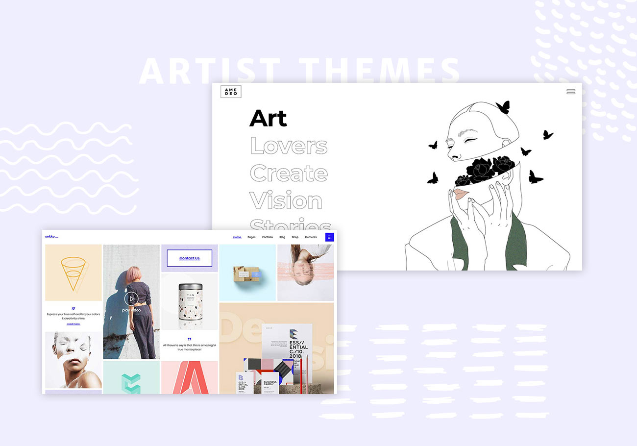 Best Artist Portfolio Wordpress Themes