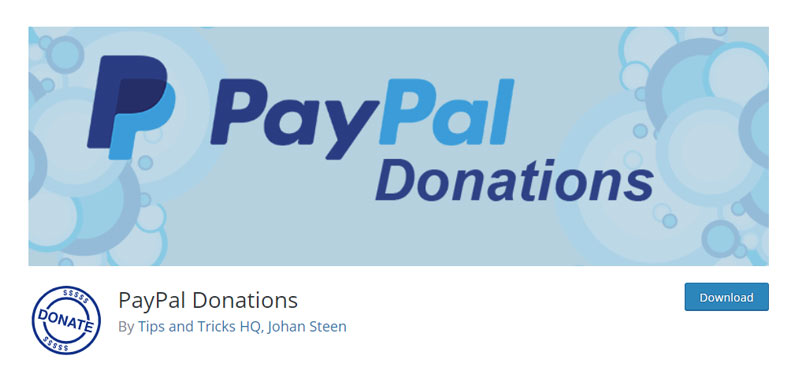 PayPal Donations Plugin