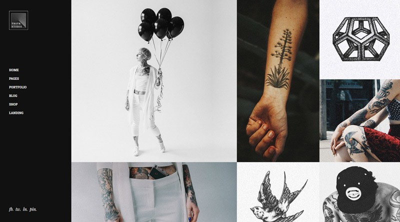 Tristero Tattoo WordPress Theme