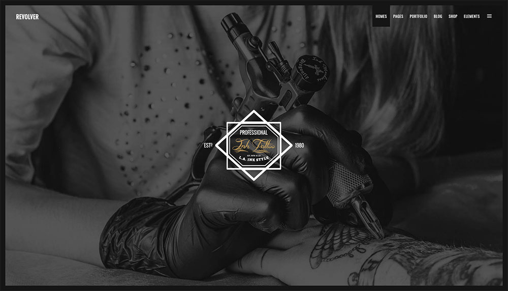 Revolver Tattoo Theme