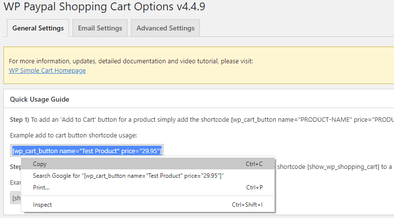 Create an Add to Cart button for a product