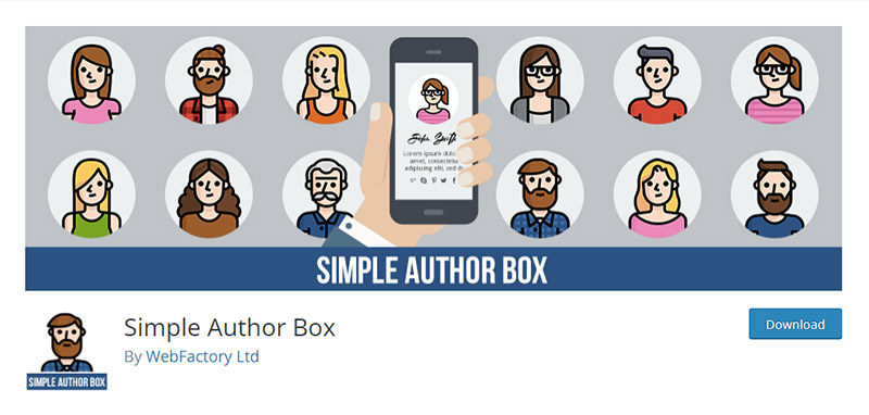 Simple Author Box Plugin