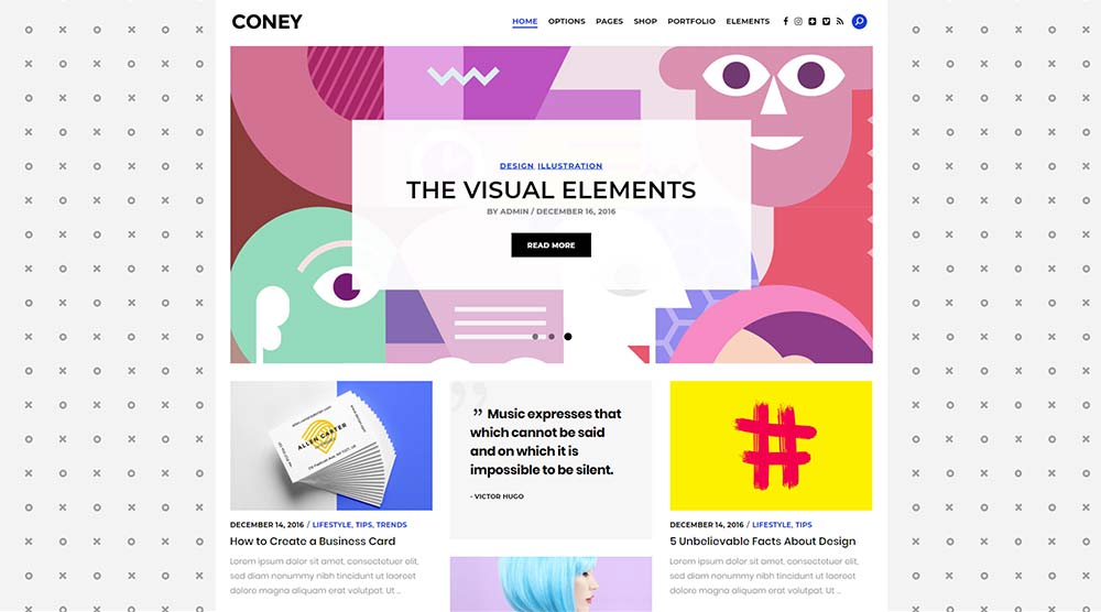 Coney WordPress Theme