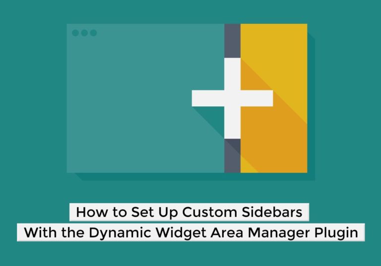 Set up WordPress Custom Sidebars with a Plugin WPKlik