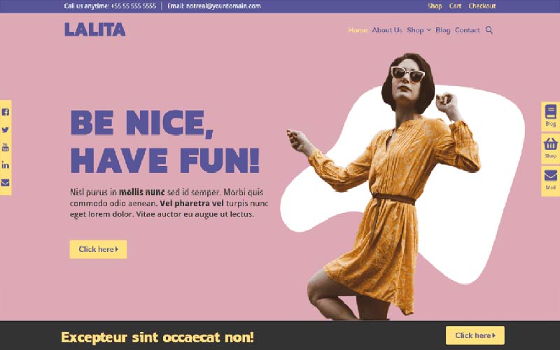 Lalita WordPress Theme