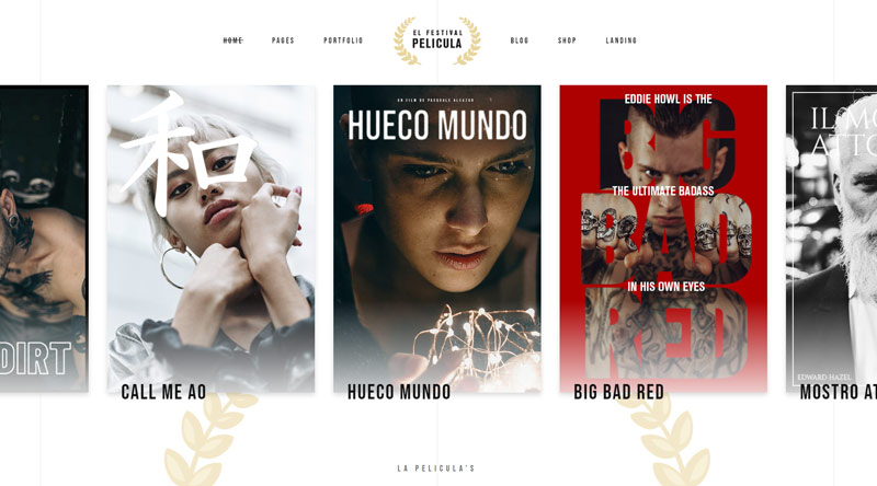 Pelicula WordPress Theme