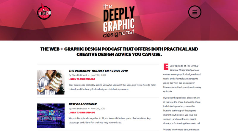 The Deeply Graphic DesignCast