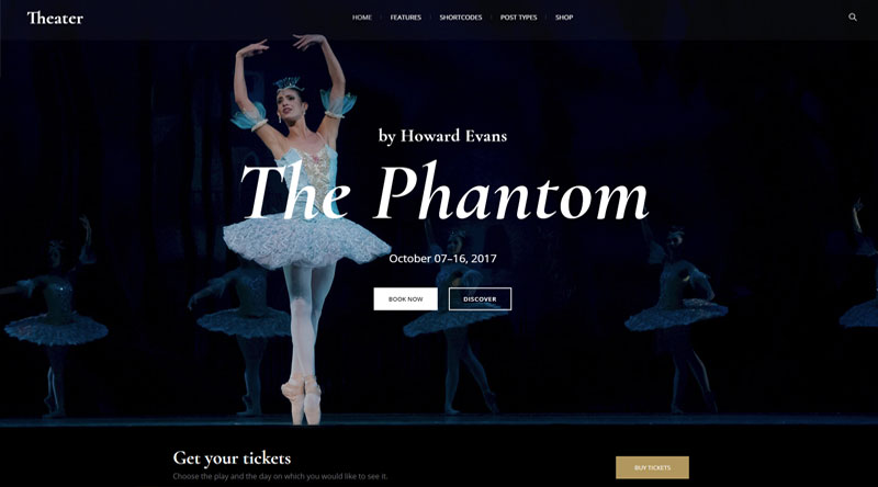 Theater WordPress Theme