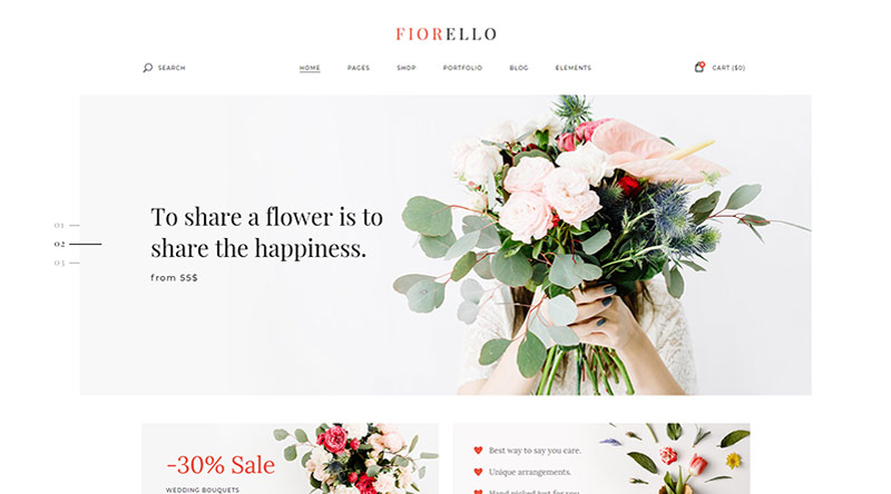 20  Florist Websites That Will Inspire Every Flower Lover WPKlik