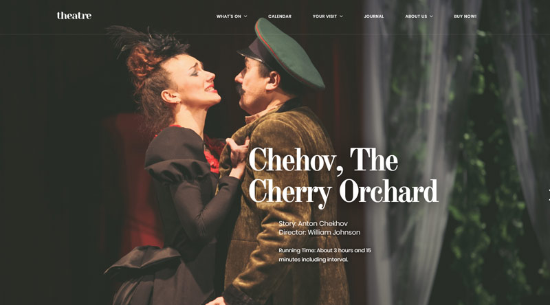 Theatre WordPress Theme