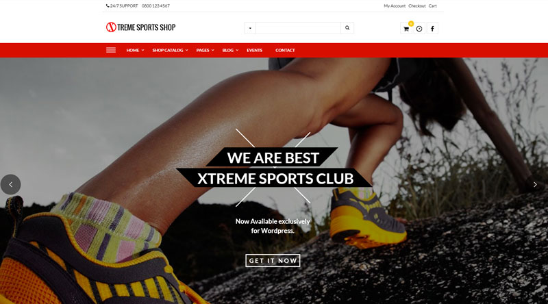 Xtreme Sports WordPress Theme