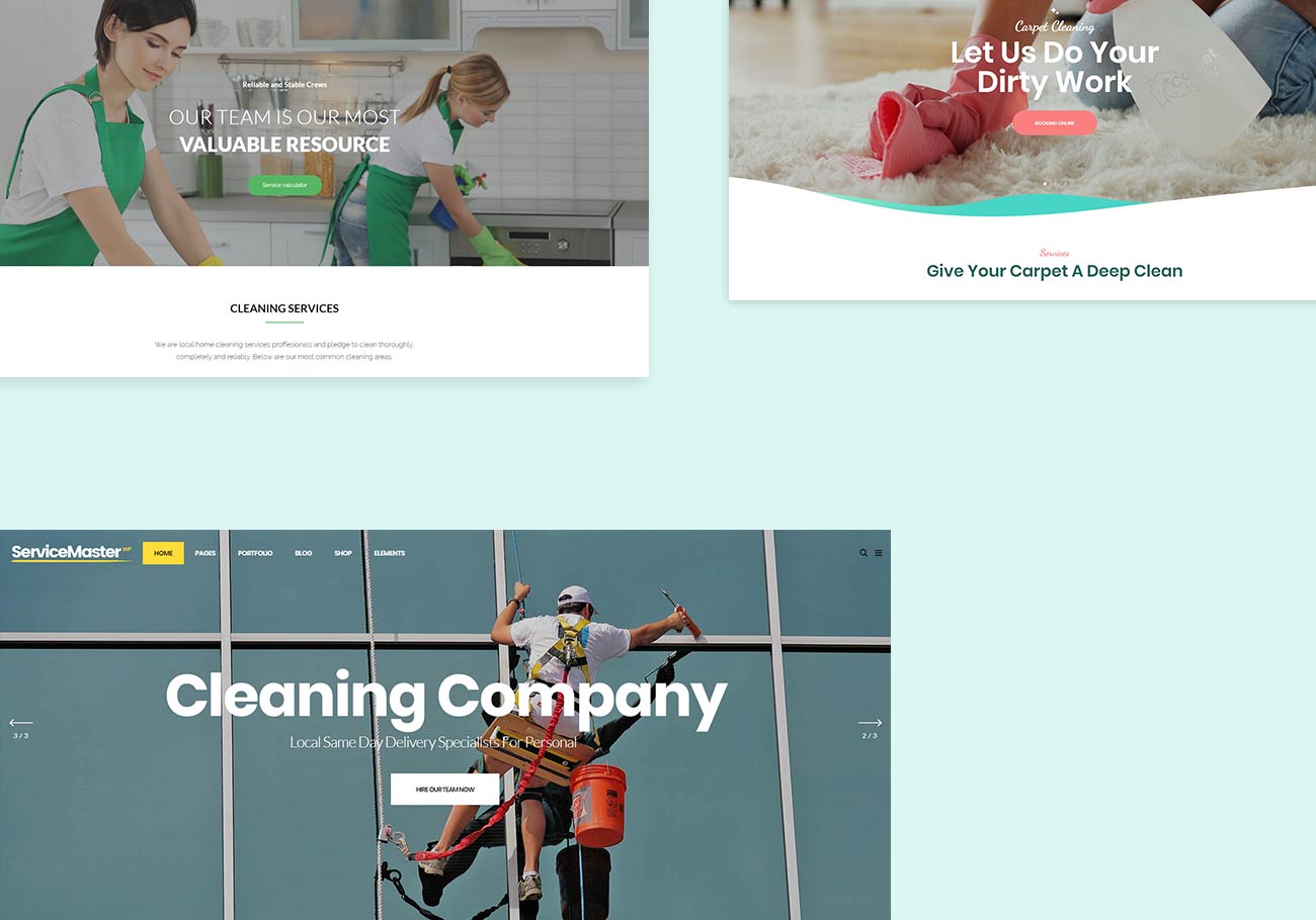 Cleaning Company WordPress Themes To Make Your Site Sparkle