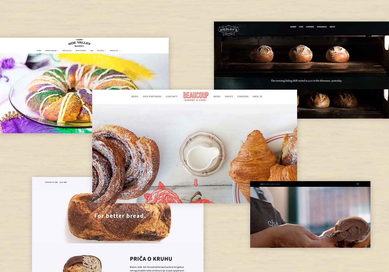 Bakery Websites for Web Design Inspiration