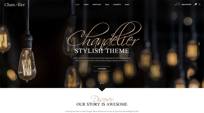 Chandelier WordPress Theme