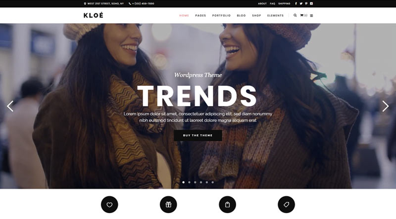 Kloe WordPress Theme