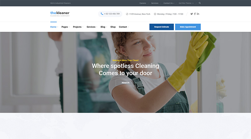 The Kleaner WordPress Theme