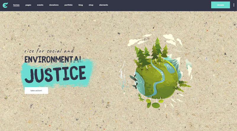 Ecologist WordPress Theme