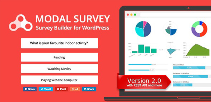 Modal Survey WordPress plugin