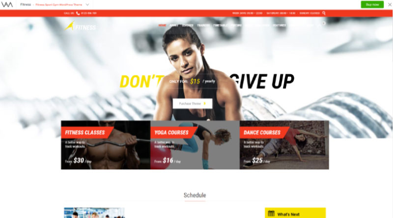 25+ Best Fitness Website Templates 2024 [Edition] - RadiusTheme