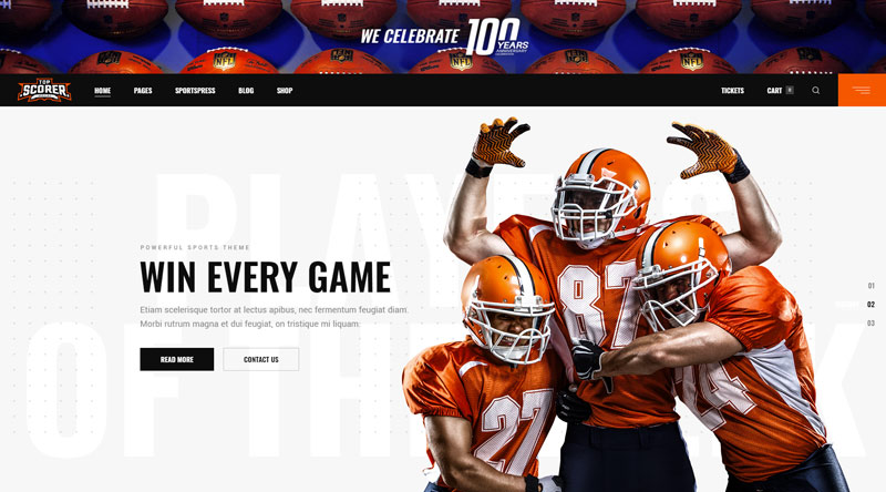 Winning websites. QDRAIN zw8 wp Football.