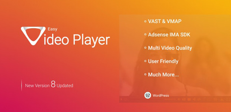 Easy Video Player Wordpress Plugin