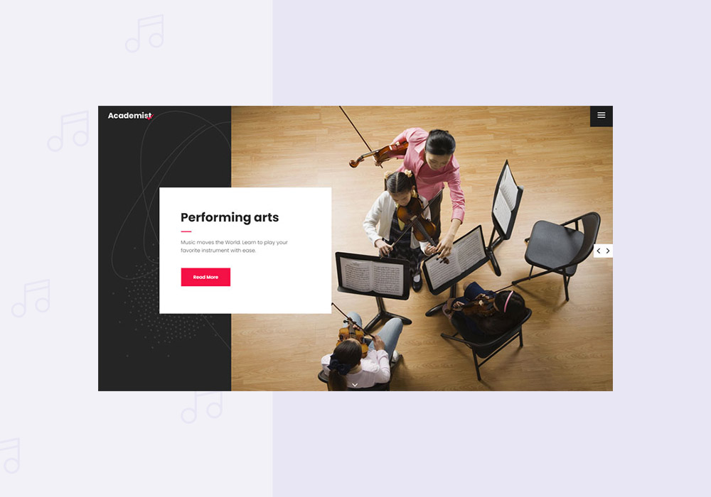 Top Music School WordPress Themes