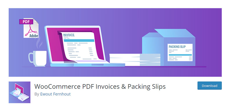 WooCommerce PDF Invoices & Packing Slips