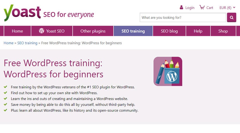 Yoast free courses