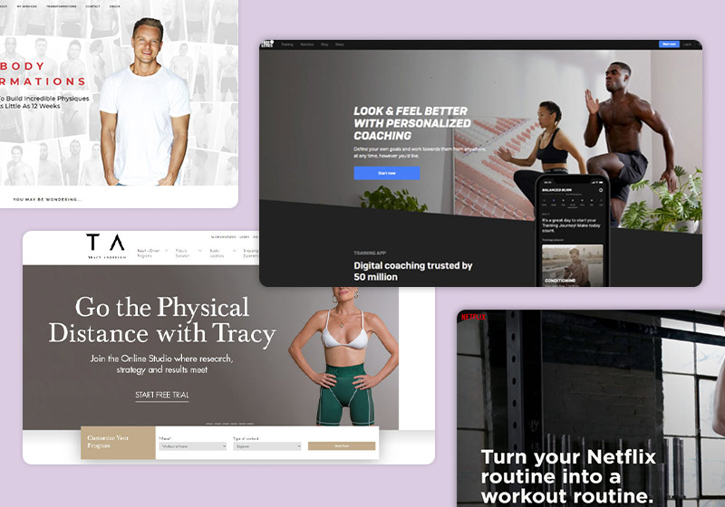 Best Personal Trainer Websites to Get Inspired