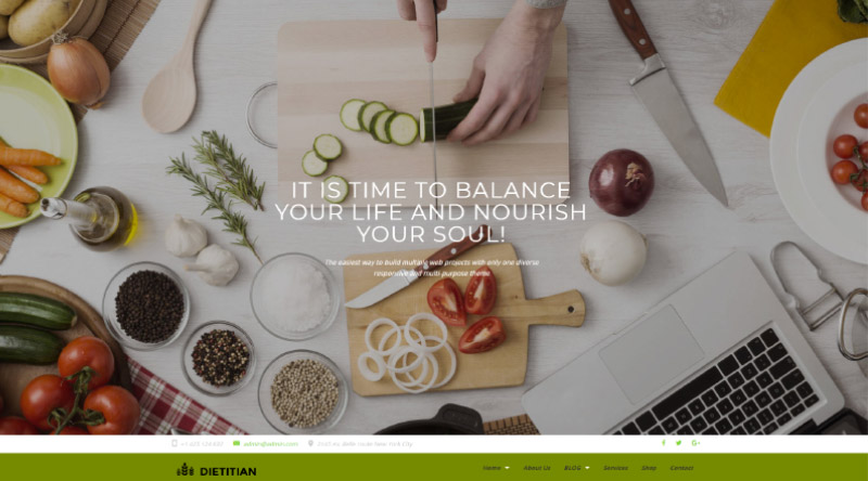 Dietitiant WP Theme