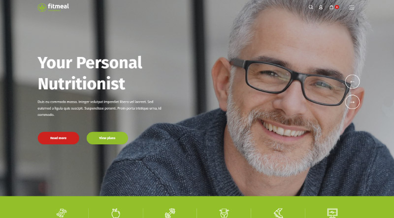 Fitmeal WP Theme