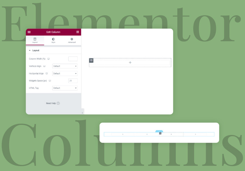 How to Add, Edit, and Customize Elementor Columns