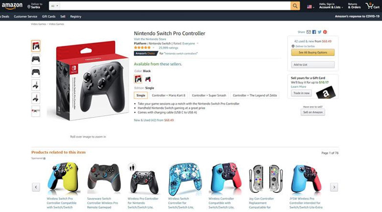 Amazon example