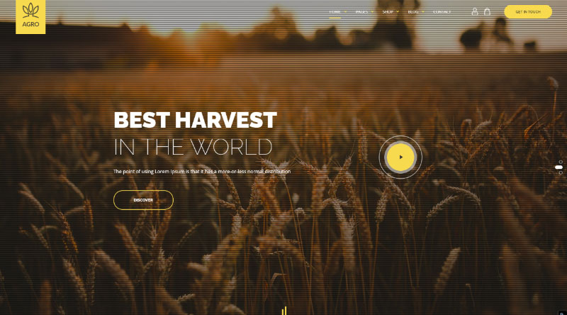 Agro WordPress Theme