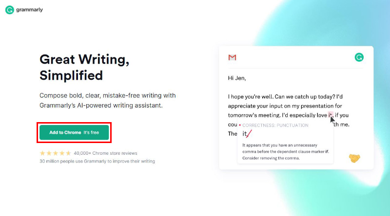 Install Grammarly