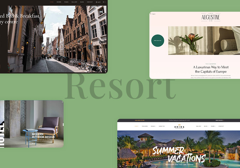 Resort WordPress Themes That Stand Out