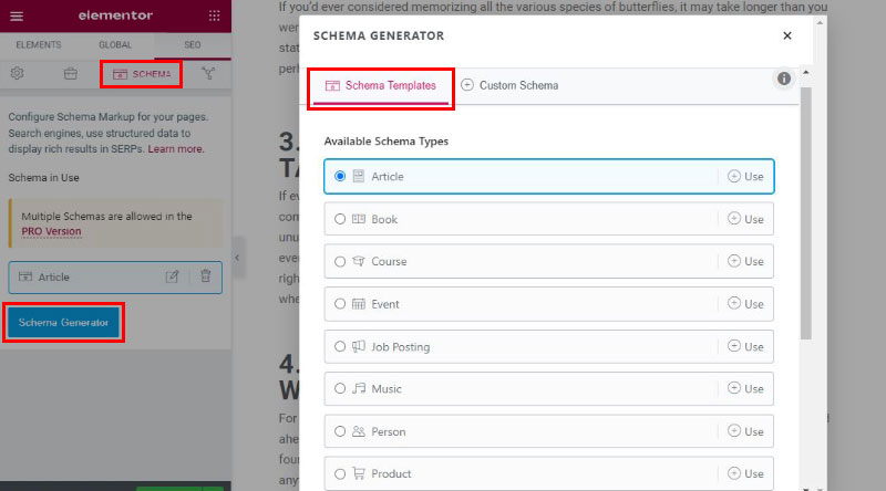 Schema Markup