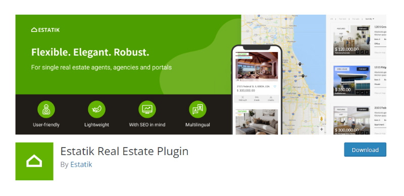 Estatik Real Estate Plugin