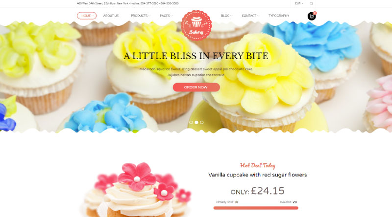 Noucake WordPress Theme