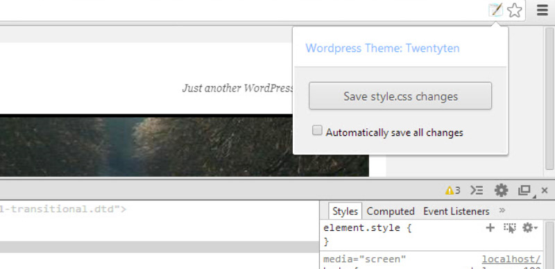 WordPress Style Editor